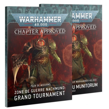 Chapter Approved: Pack de Missions de Grand Tournoi Zone de Guerre Nachmund et Inventaire du Munitorum 2022