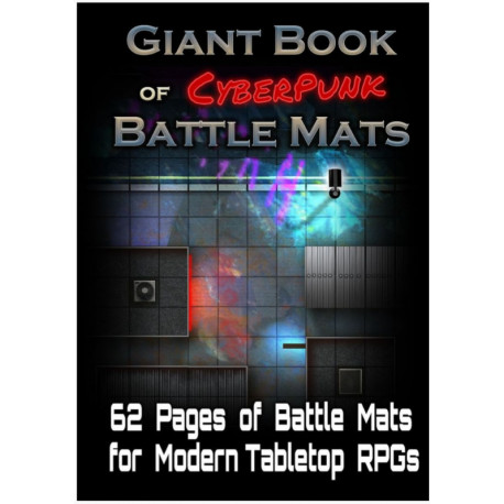 Giant book of battle mats - Cyberpunk