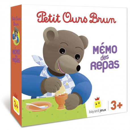 Petit Ours Brun – Mémo des Repas