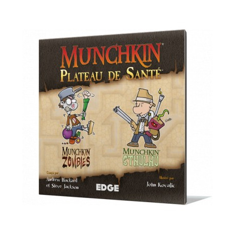 Munchkin: le double plateau de santé