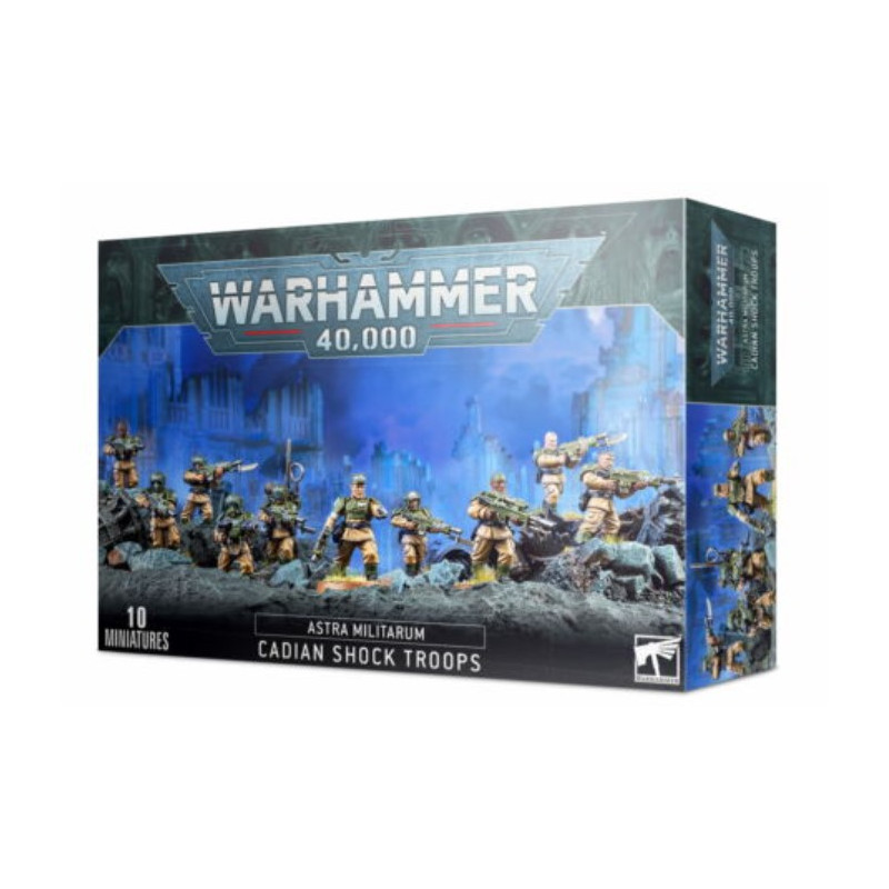 Warhammer 40,000 : Astra militarium - Cadian shock troops