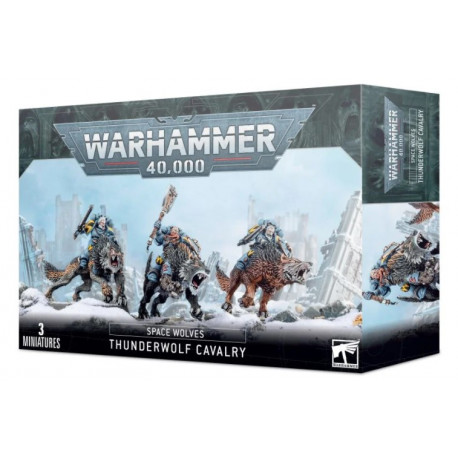 Warhammer 40,000 : Space Marines - Thunderwolf Cavalry