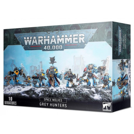 Warhammer 40,000 : Space Wolves - Grey hunters