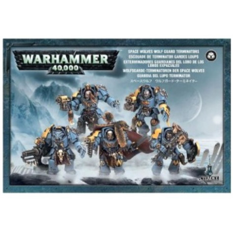 Warhammer 40,000 : Space Wolves - Escouade terminator gardes loups