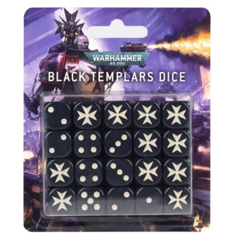 Warhammer 40,000 : Black templars Dice