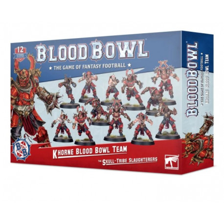 Blood bowl - Khorne Blood bowl team