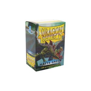 100 Protège cartes Dragon Shield Green Matte