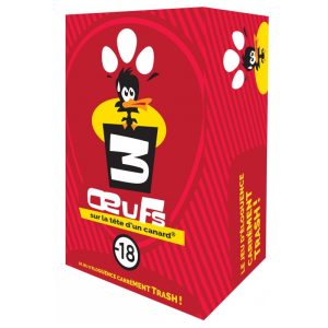 3 oeufs sur la tête d’un canard