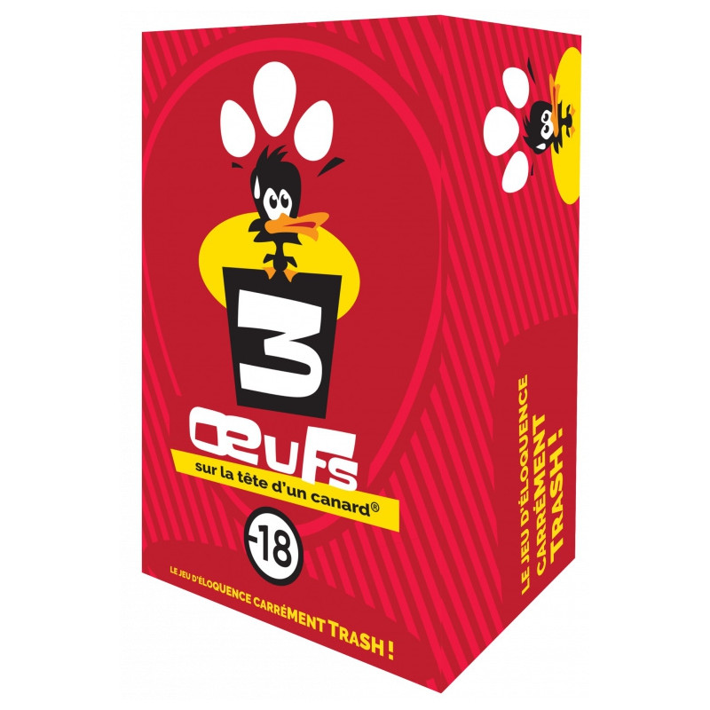 3 oeufs sur la tête d'un canard