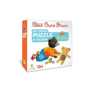 Petit Ours Brun – Mon Premier Puzzle à Toucher : Les Jouets