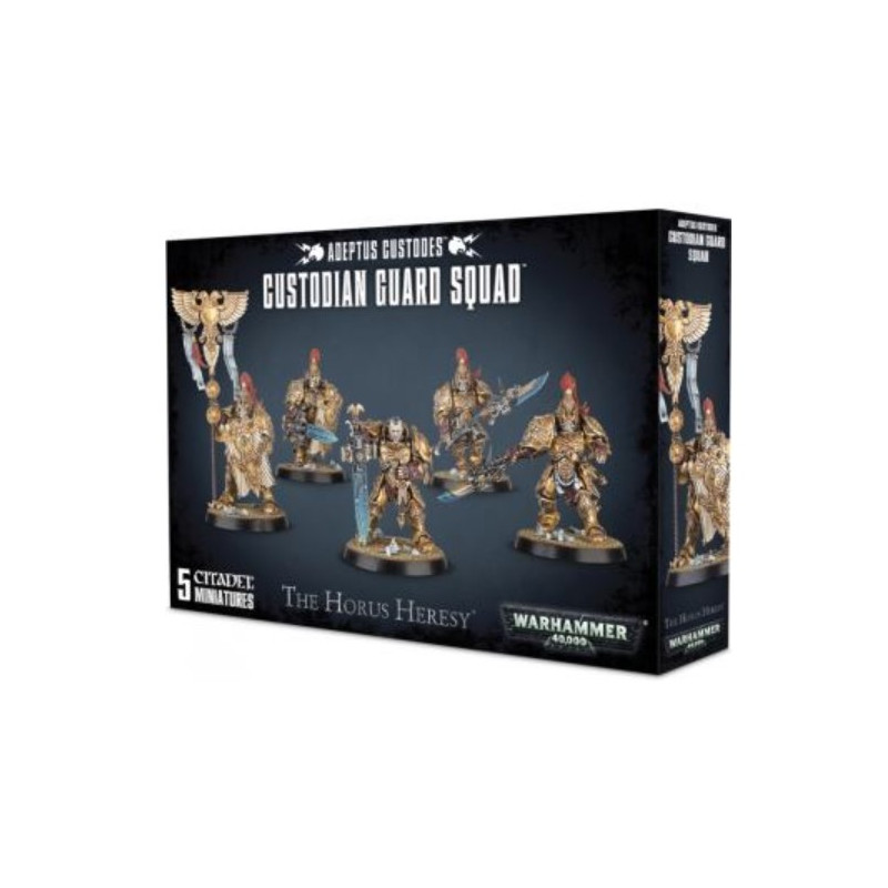 Warhammer 40,000 : Adeptus Custodes - Custodian guard squad