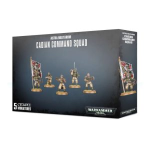 Warhammer 40,000 : Astra militarium – cadian command squad