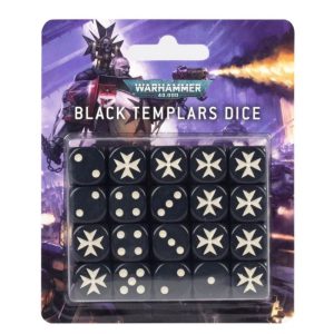 Warhammer 40,000 : Black templars Dice