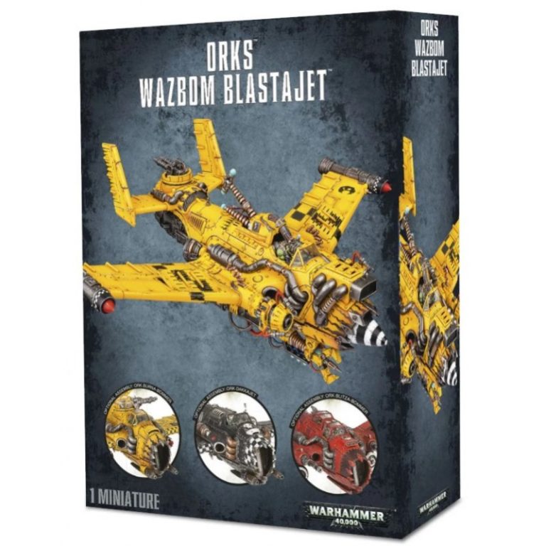 Warhammer 40000 - Orks - Wazbom Blastajet/Dakkajet/Blitza-Bommer – Legacy Distribution