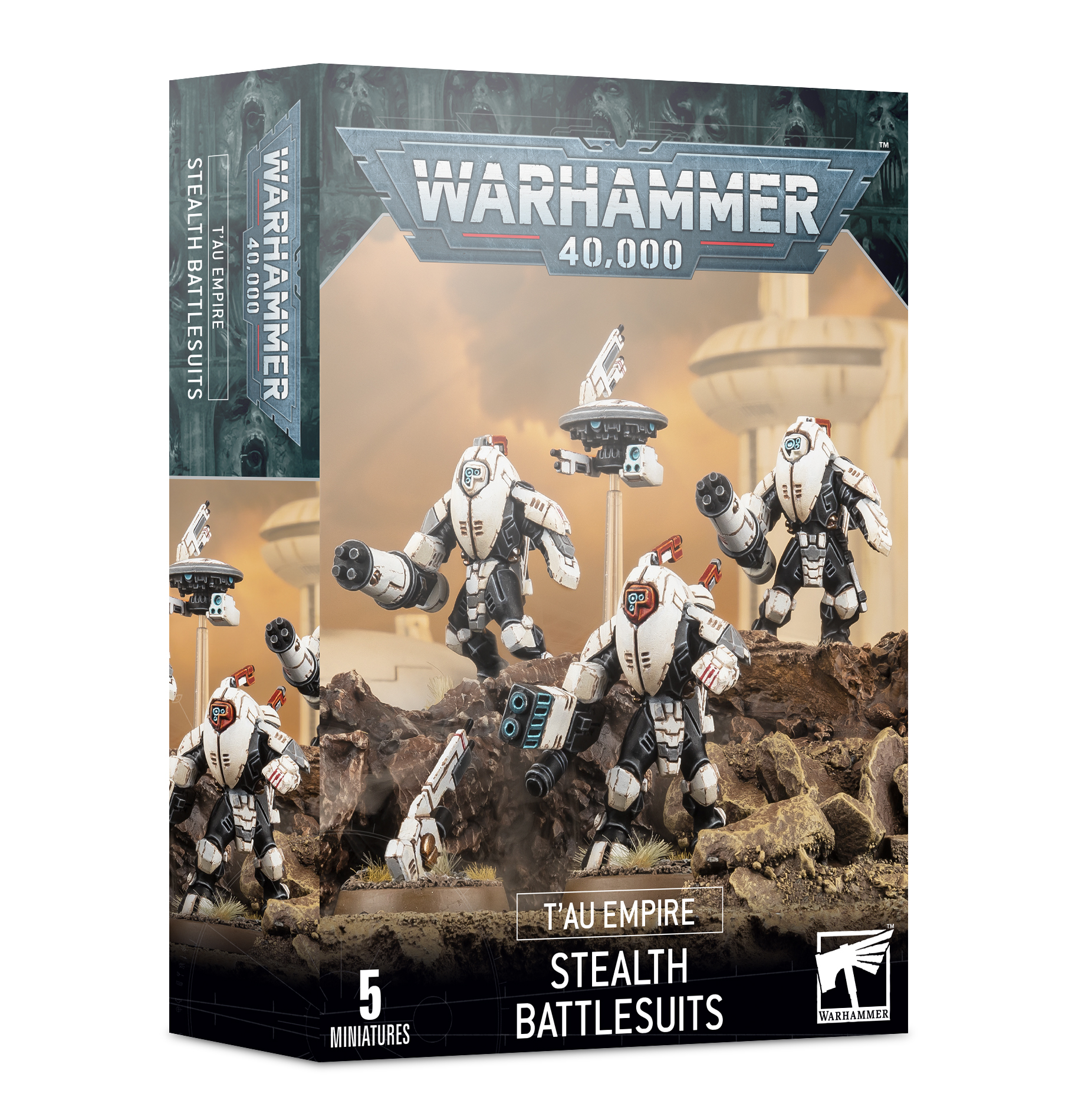 WARHAMMER 40 000: T'AU EMPIRES STEALTH BATTLESUITS