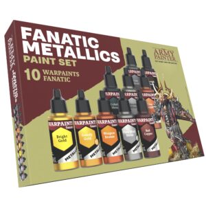 ARMY PAINTER FANATIC METALLIC PAINT SET