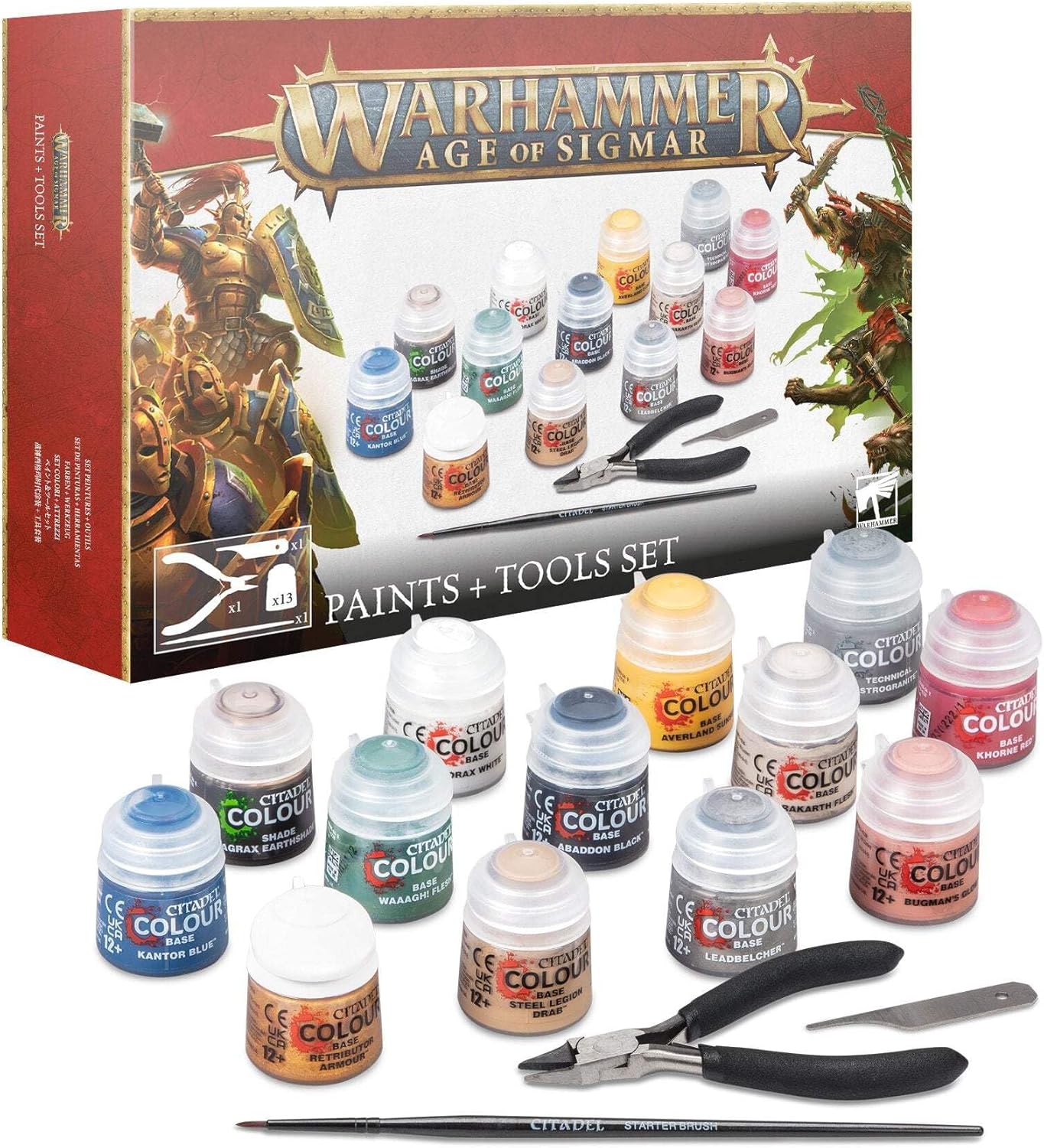 WARHAMMER AOS: PAINTS ET TOOLS