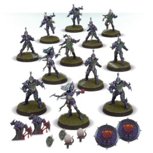 BLOOD BOWL DARK ELF TEAM