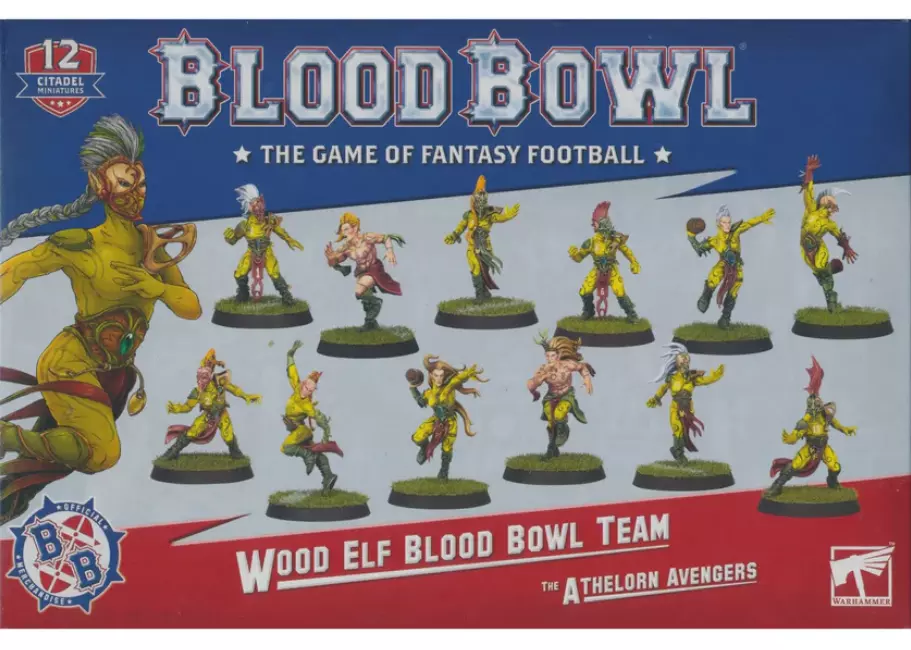 BLOOD BOWL WOOD ELF TEAM