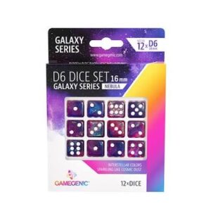 RPG DICE SET D6 : GALAXY