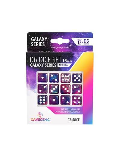 RPG DICE SET D6 : GALAXY
