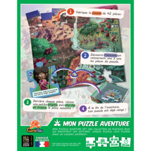 PUZZLE AVENTURE TERRE OCRE