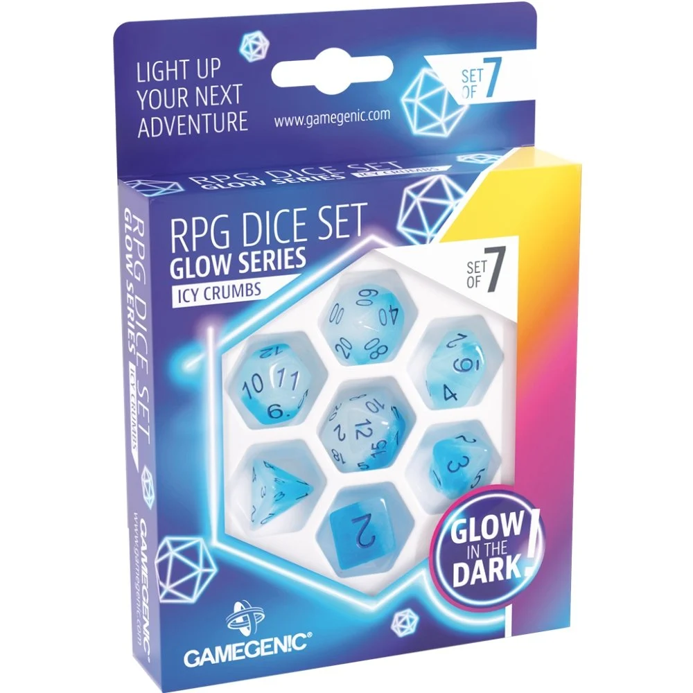 RPG DICE SET : GLOW