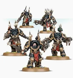 WARHAMMER 40 000 : CHAOS SPACE MARINE TERMINATOR SQUAD