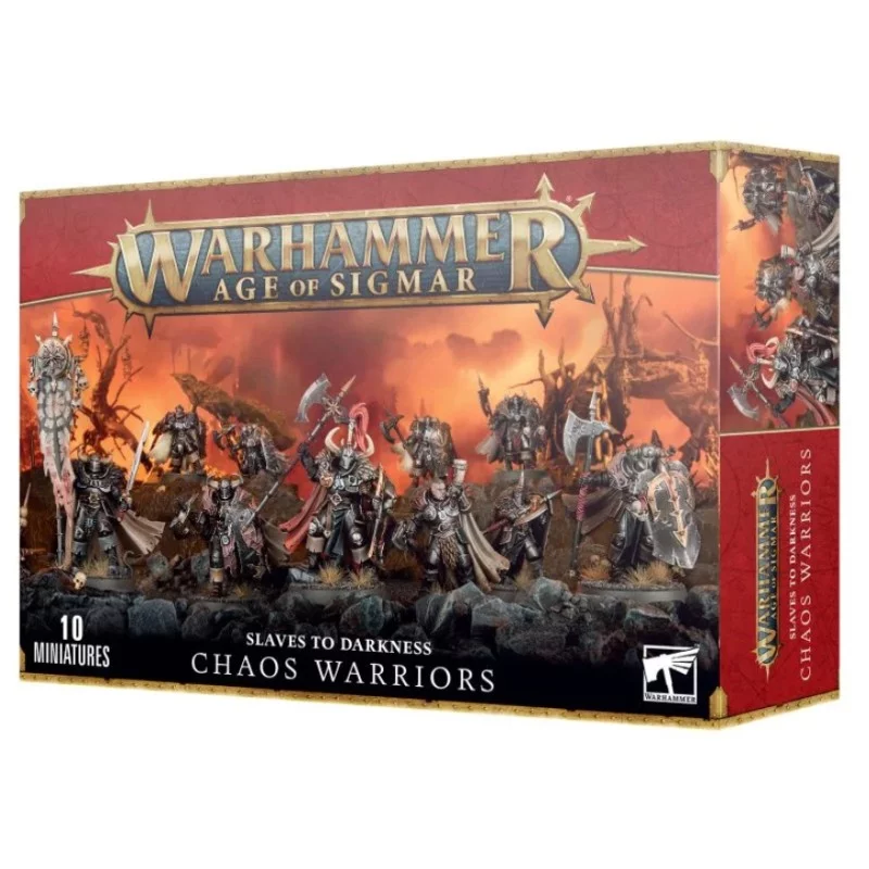 WARHAMMER AOS: SLAVES TO DARKNESS CHAOS WARRIOR