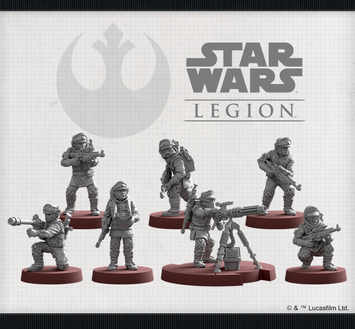 STARS WARS LEGION – VÉTÉRANS REBELLES – Image 2