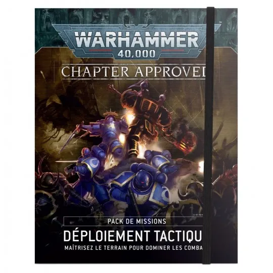 40K CHAPTER APPROVED PACK DE MISSION DEPLOIMENT TACTIQUE